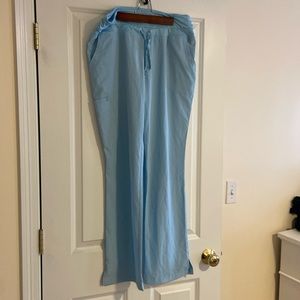 Excellent used condition size medium light blue barco one scrub bottoms